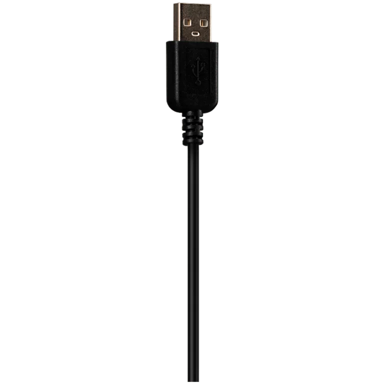 Edifier K800 USB Over-Ear Headphones, 40mm Drivers, Noise-Cancelling Microphone, Inline controls, Black