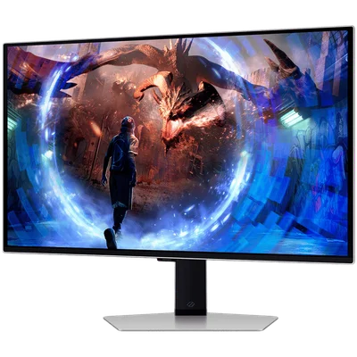 Monitor LED Samsung LS27DG602SUXEN G60SD, 27" QHD FLAT 16:9 (2560x1440) QD-OLED IPS 360Hz, 250 cd/㎡, 1000:1, 0.03ms, 178/178, 1xDP 1xHDMI, 2xUSB 3.0, Tilt/Pivot/Swivel/HeightAdj (120mm), VESA 100x100, 2Y