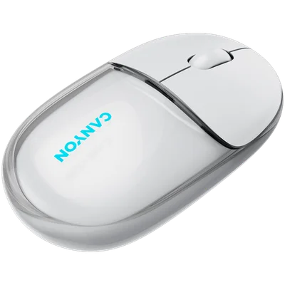 CANYON mouse OnClick 24 BT/ Wireless Transparent/White