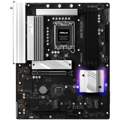 Дънна платка ASROCK Intel B860 ATX, 4DDR5, Wi-Fi 6E