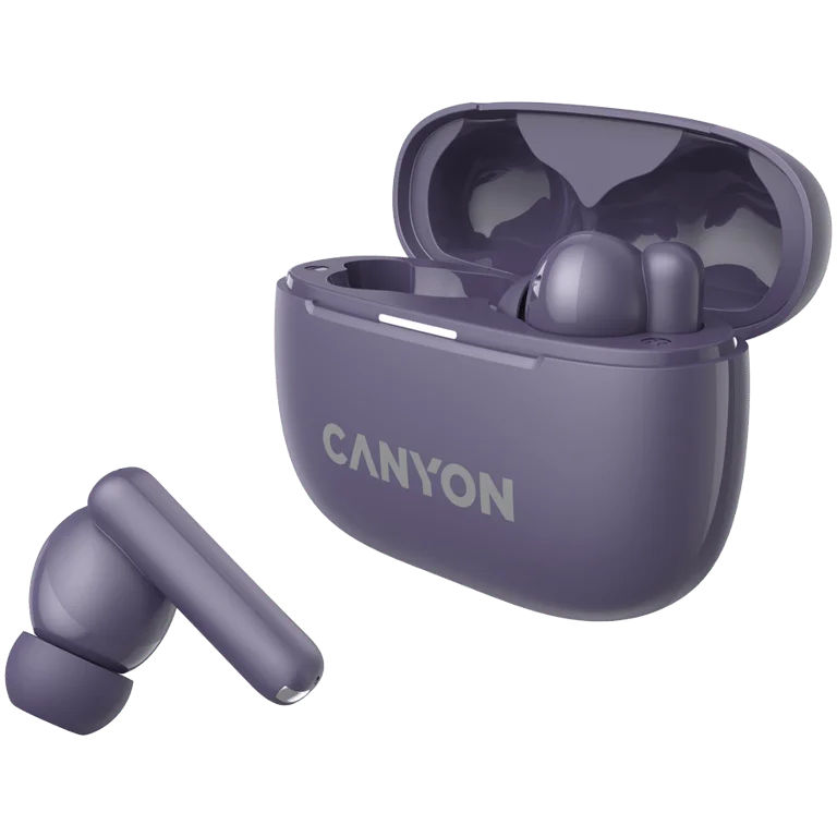 CANYON headset OnGo TWS-10 ANC+ENC Purple