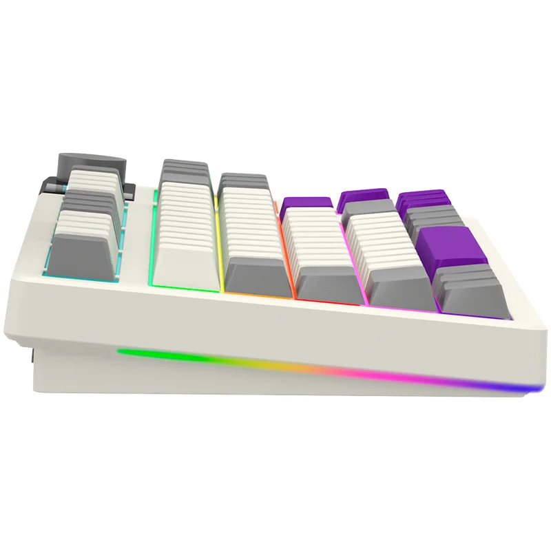 LORGAR KBP70TKLW, Wireless TKL Mechanical Gaming Keyboard Pro, Beige, EN layout