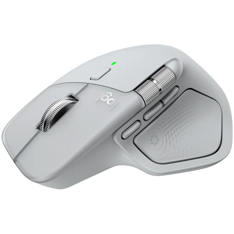 Мишка Logitech MX Master 4 for Mac White Silver Bluetooth