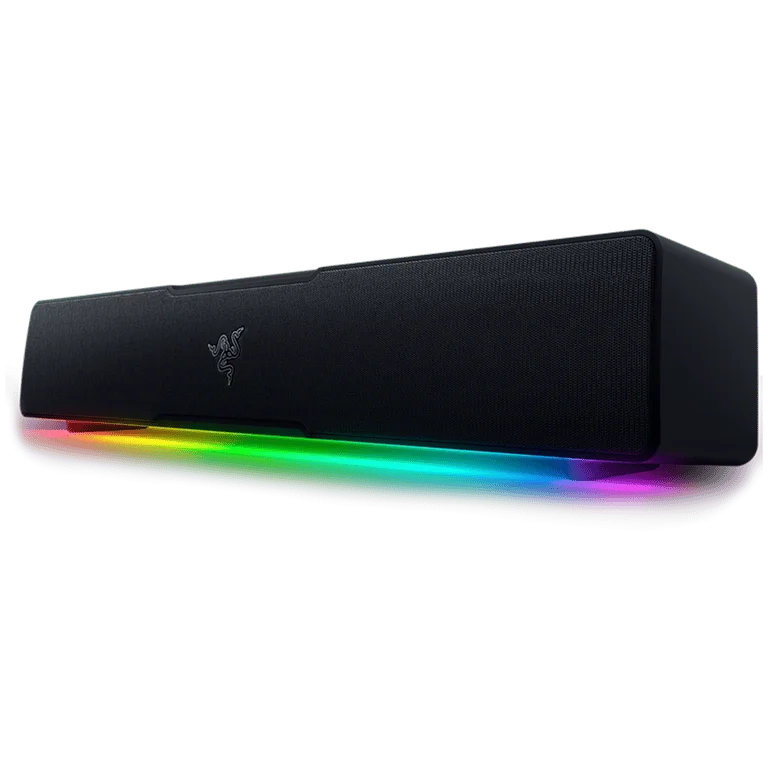 Саундбар Razer Leviathan V2 X, Full-Range драйвери, Chroma RGB, USB Type-C, Bluetooth 5.0, Черен