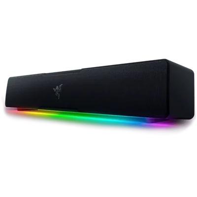 Саундбар Razer Leviathan V2 X, Full-Range драйвери, Chroma RGB, USB Type-C, Bluetooth 5.0, Черен