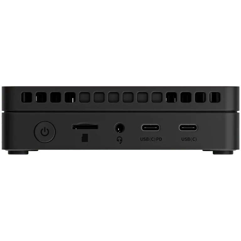 Мини компютър PRESTIGIO SOLUTIONS Alder Lake N100, 8GB RAM, 256GB SSD, Intel UHD Graphics, Wi-Fi 6, Linux Ubuntu, черен