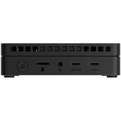 Мини компютър PRESTIGIO SOLUTIONS Alder Lake N100, 8GB RAM, 256GB SSD, Intel UHD Graphics, Wi-Fi 6, Linux Ubuntu, черен
