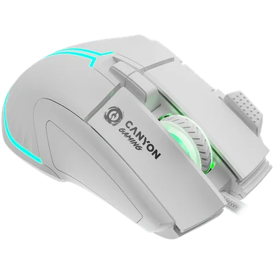 CANYON mouse Fortnax GM-636 RGB 9buttons Wired White