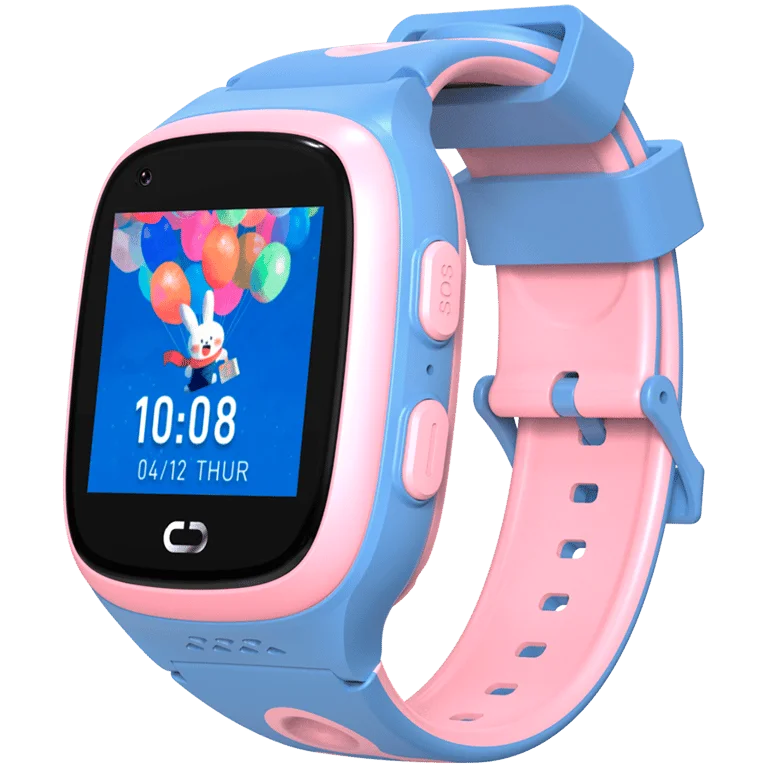 Canyon Kids Watch ZEFIR KW-49 E-SIM 4G GPS WiFi Video Music Games English learning, Pink&Blue