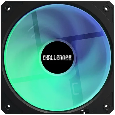 Охладителна система ASROCK Challenger 240 Digital 90-ACLA36-BAAGA6, водно охлаждане, ARGB, дигитален дисплей, 240 мм радиатор, черен