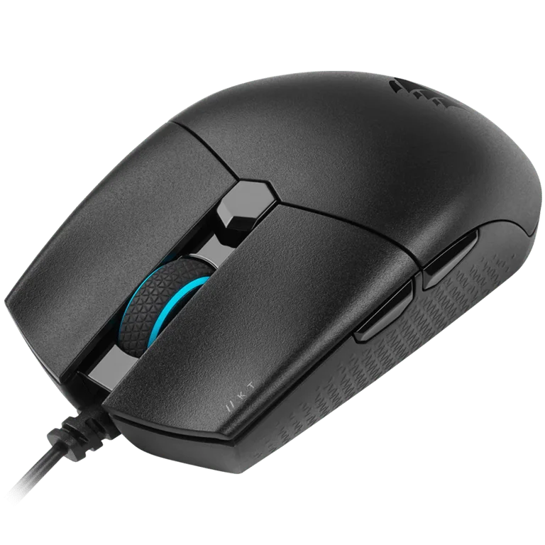 CORSAIR KATAR PRO, Wired, Black, Backlit RGB LED, 12400 DPI, Optical