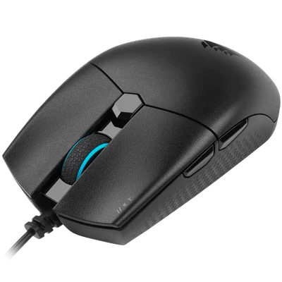 CORSAIR KATAR PRO, Wired, Black, Backlit RGB LED, 12400 DPI, Optical