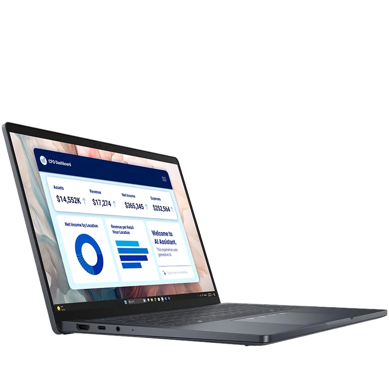 Dell Pro 14 Plus (PB14250), Intel Core Ultra 7 255U (12C, 8T, 12MB cache, up to 5.2GHz), 14.0"FHD(1920x1200) Non-Touch AG, 16GB (1x16GB) DDR5, 512GB M.2 SSD, Intel Graphics, WiFi+BT, HDR Cam+Mic, BG Backlit KBD, no FPR, Win 11 Pro, 3Y Basic onside