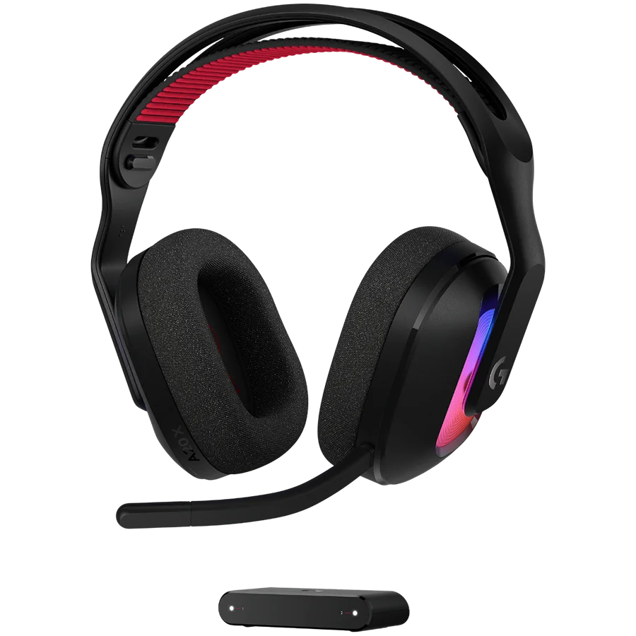 Гейминг слушалки Logitech A20 X черен безжични Bluetooth 5.3