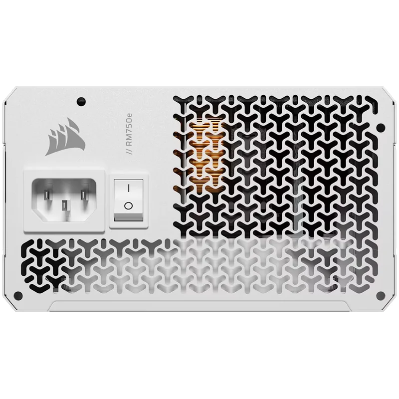 CORSAIR RM750e White, 750 Watt, Cybenetics Gold Certified, Fully Modular