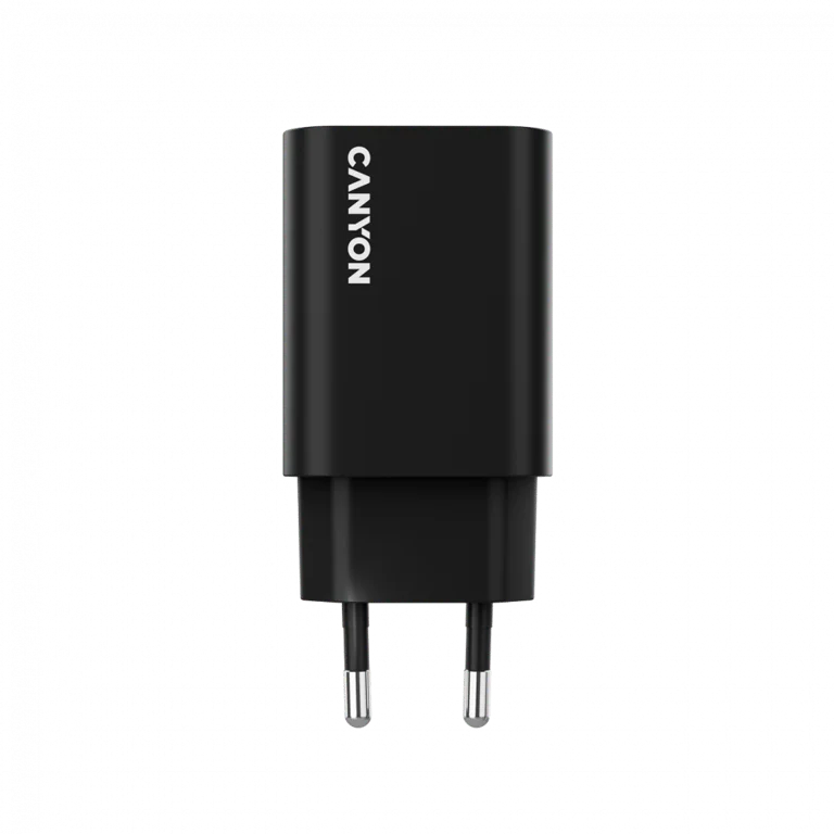 Захранващ адаптер CANYON OnCharge 30CL 30W USB-C EU Черен