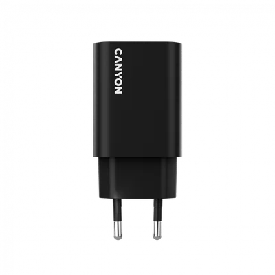Захранващ адаптер CANYON OnCharge 30CL 30W USB-C EU Черен