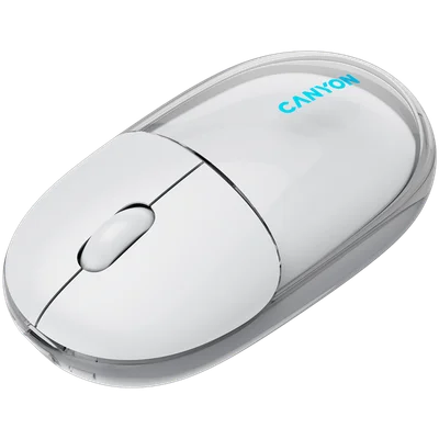 CANYON mouse OnClick 24 BT/ Wireless Transparent/White