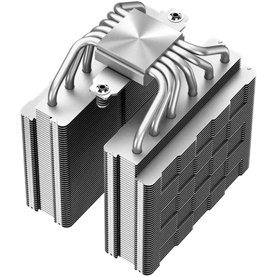Охладител за процесор DeepCool AG620, 2x120mm PWM вентилатор, TDP 260W, 6 топлинни тръби, LGA2066/2011-v3/2011/1700/1200/115x, AMD AM5/AM4, 129x136x157 mm, черен