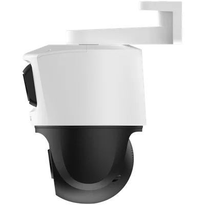 Imou Dual-Lens PoE Outdoor Smart IP PTZ Camera, 5MP+5MP, 3.6mm 76H, 0-260 Pan, 0-25 Tilt, IR up to 30m, H.265, 15 fps, 8x digital zoom, Motion detection, crossing line, Mic and Speaker, micro SD up to 512GB, 1x RJ45, PoE DC 12V, 1A