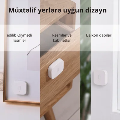 Сензор за вибрации Aqara DJT11LM Бял Zigbee