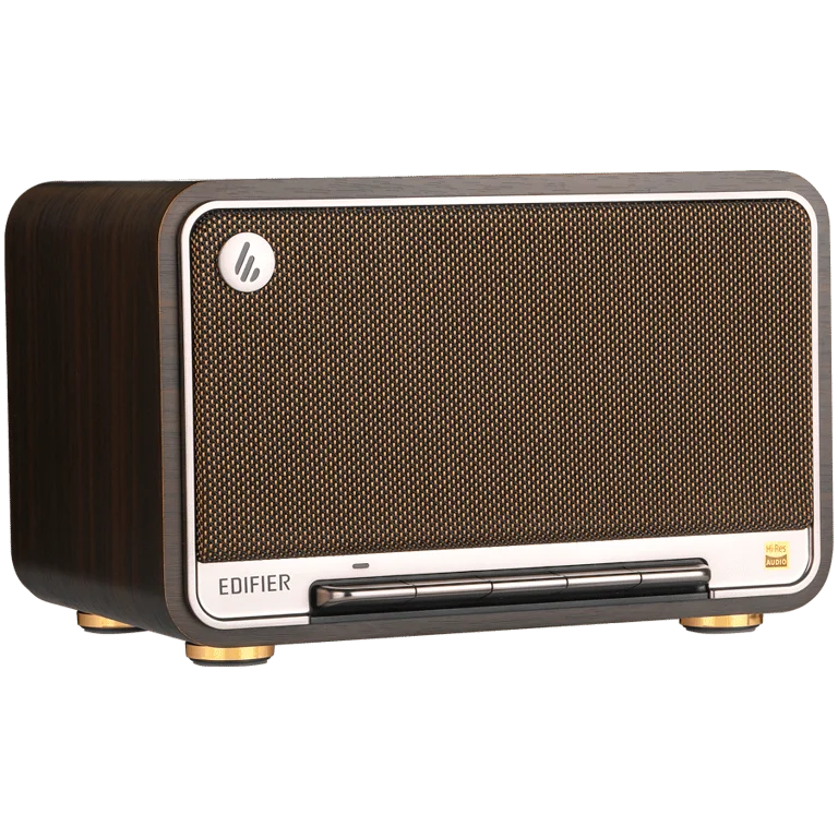 Тонколона Edifier D32 2.1 Bluetooth 5.3, Wi-Fi, AUX, USB-C, 60W, Black Walnut