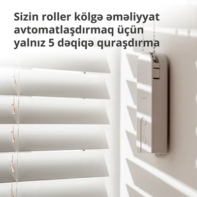 Aqara Roller Shade Driver E1: Model No: RSD-M01; SKU: AM023GLW01