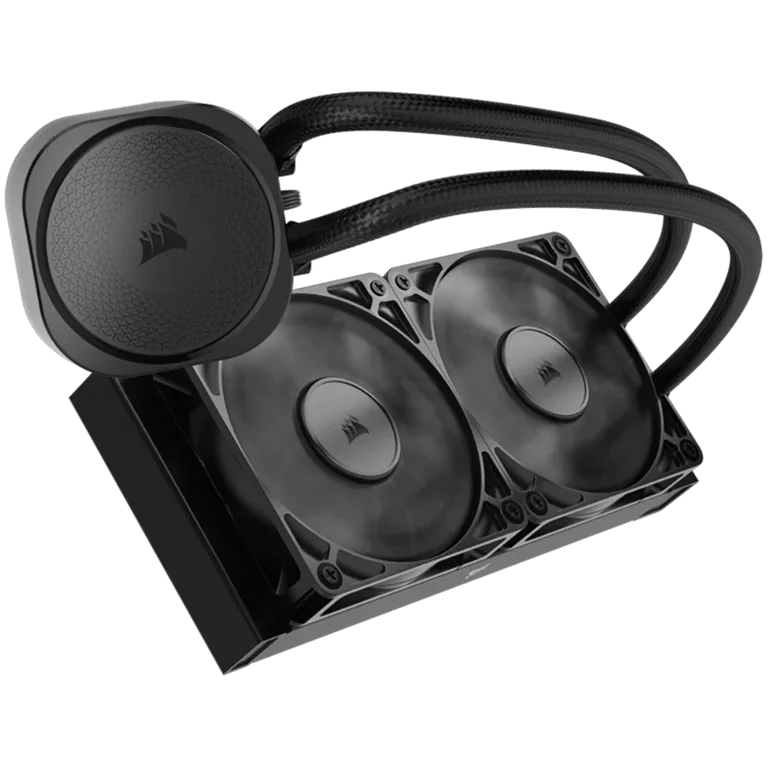 Охладителна система за процесор CORSAIR NAUTILUS 240, 240мм, течно охлаждане, черен