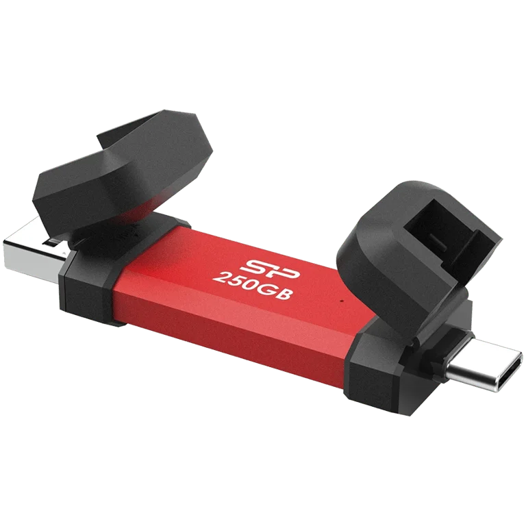 Silicon Power UC3S72 250GB, USB3.2 Gen2,DS72,Red