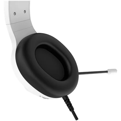 Гейминг слушалки CANYON – Shadder GH-6, бели, 50 mm драйвери, RGB подсветка, кабелни