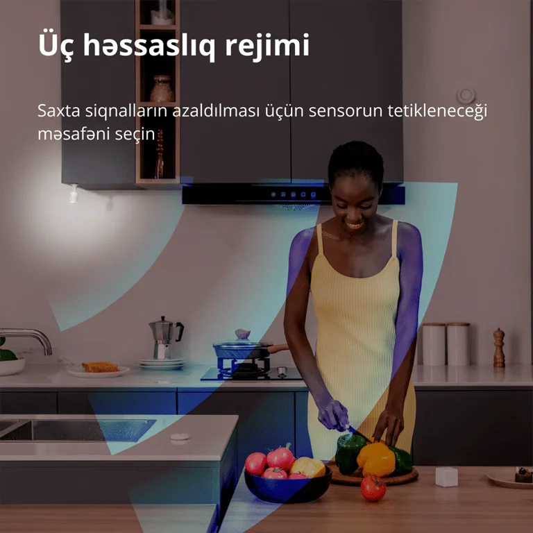 Сензор за движение Aqara Smart Motion Sensor P1 MS-S02 Zigbee 3.0, бял
