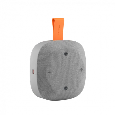 Bluetooth тонколона CANYON – Hexagon 10, 8W, TWS, IPX5, сива/оранжева