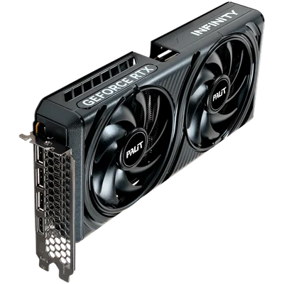 PALIT GeForce RTX 5060 Infinity 2 OC 8GB GDDR7 128 bit, 1x HDMI 2.1b, 3x DP 2.1b, 2 Fan, 1x 8-pin pwr connector, 550W, 262.1 x 126.3 x 40.1 mm, NE75060V19P1-GB2063L BULK