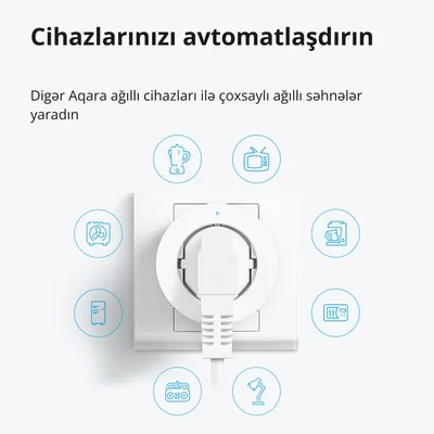 Aqara Smart Plug (EU Version): Model No: SP-EUC01; SKU: AP007EUW01
