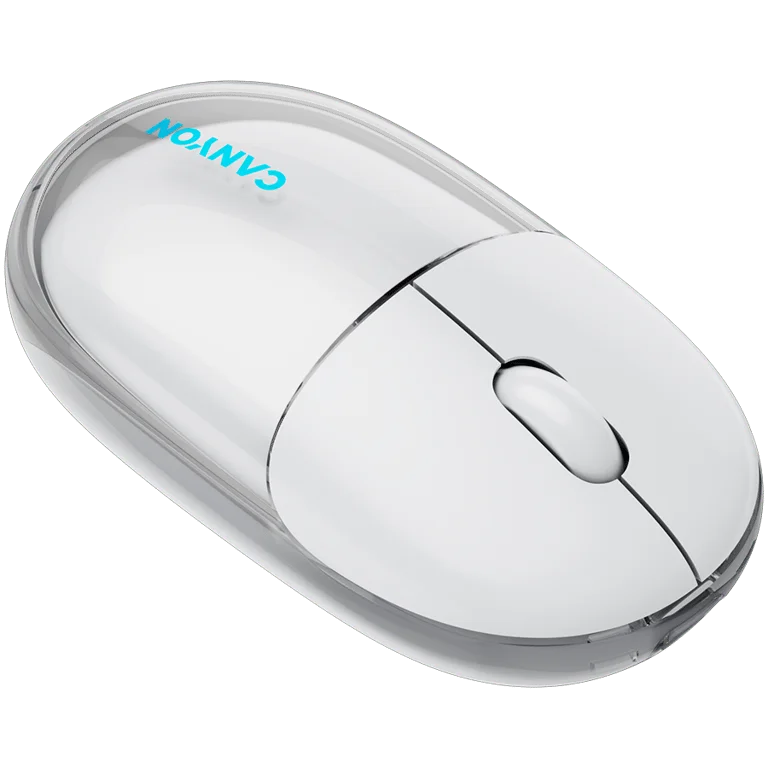 CANYON mouse OnClick 24 BT/ Wireless Transparent/White