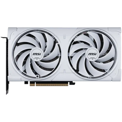 MSI Video Card Nvidia GeForce RTX 5070 12G VENTUS 2X OC WHITE, 12GB GDDR7, 192bit, Effective Memory Clock: 28000MHz, Boost: 2542 MHz, 6144 CUDA Cores, PCIe 5.0, 3x DP 2.1b, HDMI 2.1b, RAY TRACING, Dual Fan, 1x16pin, 650W Recommended PSU, 3Y