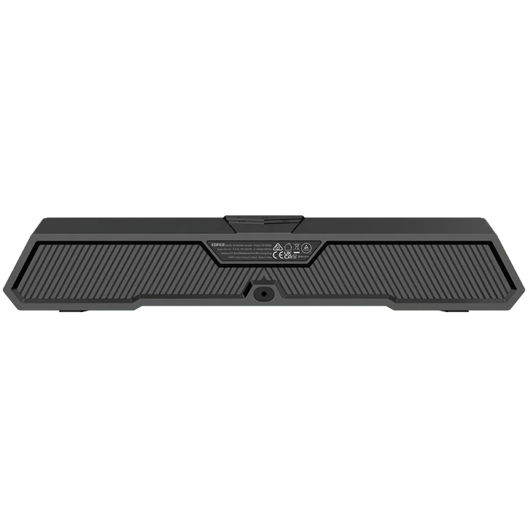 Edifier MG250 2.0 Desktop Soundbar, Bluetooth V5.3, USB-A soundcard input, 2-inch full-range drivers 5W (RMS) output, RGB light strip with companion app control, Built-in MEMS microphone with noise-cancellation, One-touch touch-panel control, Black