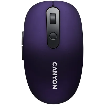 Безжична мишка CANYON MW-9 Dual-mode, виолетова