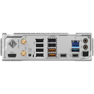 ASROCK MB Desktop B850 STEEL LEGEND WIFI, AM5, 4x DDR5, 1x PCIe 5.0 x16, 1x Blazing M.2(PCIe Gen5x4), 3x Hyper M.2, 4x SATA3, RAID 0, 1, 10, 7.1 CH HD Audio, 1x HDMI, 9x USB 3.2, 8x USB 2.0, 3x USB-C, 2.5G LAN, 2x Wi-Fi 7, 1x HDMI, 1x SPDIF, ATX