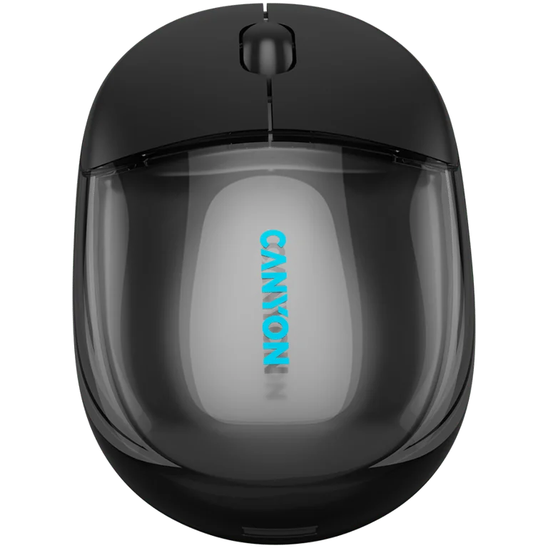 CANYON mouse OnClick 24 BT/ Wireless Transparent/Black