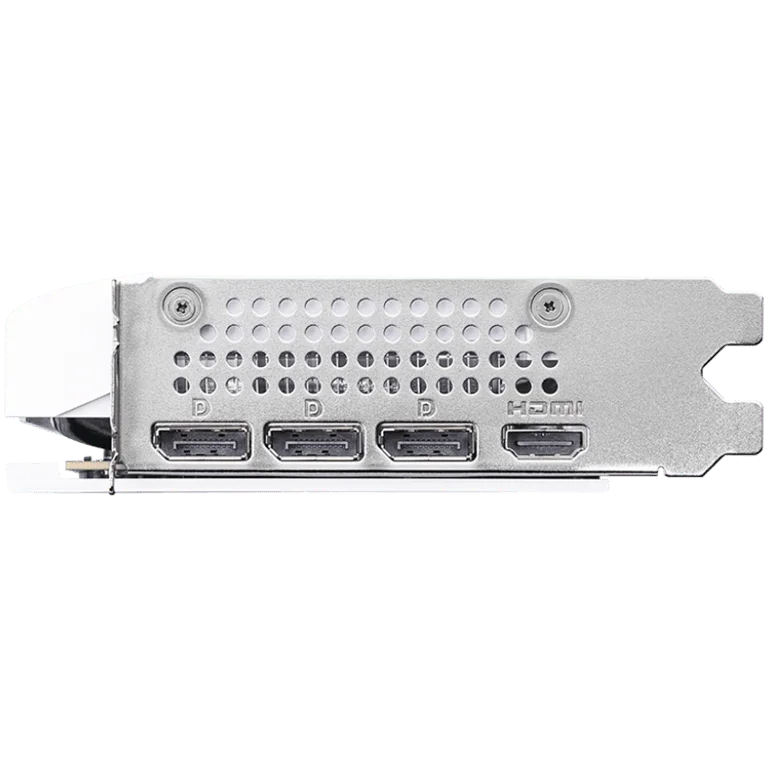 MSI Video Card NVIDIA GeForce RTX 5060 Ti 8G VENTUS 2X OC WHITE PLUS, 8GB GDDR7, 128-bit, 2617 MHz Boost, 4608 CUDA Cores, PCIe 5.0 (x8), 3x DP 2.1b, HDMI 2.1b, RAY TRACING, Dual Fan, 180W TDP, 8-pin PCIe Power, G-SYNC, 2-Slot, 3Y