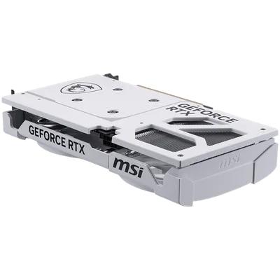 MSI Video Card NVIDIA GeForce RTX 5060 Ti 8G VENTUS 2X OC WHITE PLUS, 8GB GDDR7, 128-bit, 2617 MHz Boost, 4608 CUDA Cores, PCIe 5.0 (x8), 3x DP 2.1b, HDMI 2.1b, RAY TRACING, Dual Fan, 180W TDP, 8-pin PCIe Power, G-SYNC, 2-Slot, 3Y