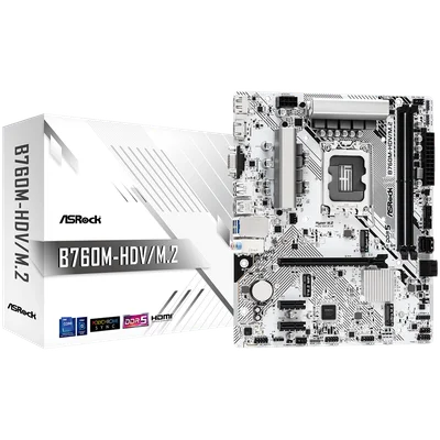 ASROCK B760M-HDV/M.2 mATX LGA1700 DDR5