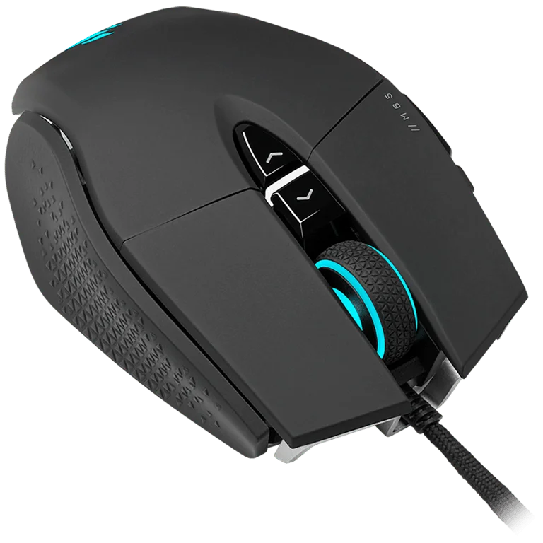 Гейминг мишка Corsair M65 RGB Ultra, оптична, 26000 dpi, 8 бутона, черен