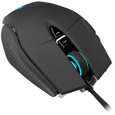Гейминг мишка Corsair M65 RGB Ultra, оптична, 26000 dpi, 8 бутона, черен