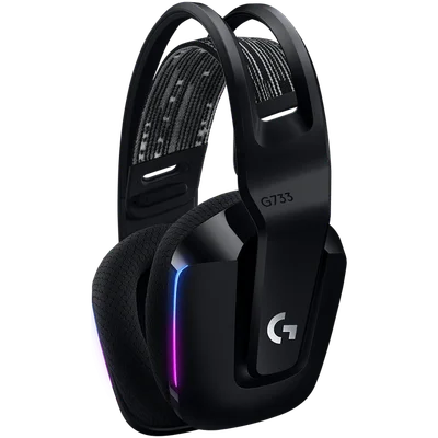 LOGITECH G733 LIGHTSPEED Wireless RGB Gaming Headset - BLACK