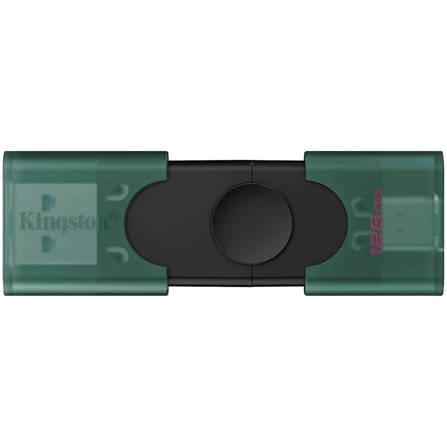 KINGSTON 128GB USB-A + USB-C 3.2 Gen 1 DataTraveler DuoG2