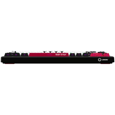 LORGAR KBP7075W, Wireless 75% Mechanical Gaming Keyboard Pro, Black/red, EN layout