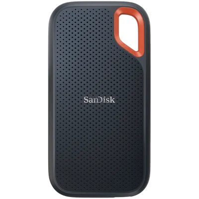 SANDISK Extreme 1TB Portable SSD - up to 1050MB/s Read and 1000MB/s Write Speeds, USB 3.2 Gen 2, 2-meter drop protection and IP55 resistance