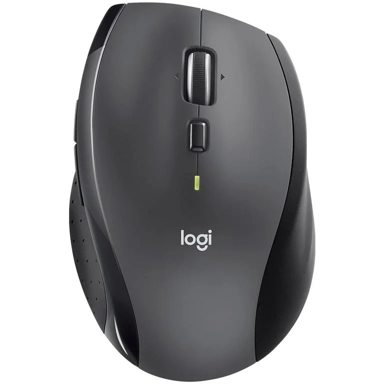 Мишка Logitech M705 Marathon Wireless, 1000 dpi, 7 бутона, безжична, оптична, Charcoal